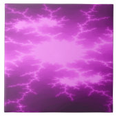 Mega Lightning Fractal Tegel Tegeltje (Voorkant)