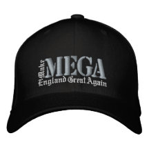 MEGA Make England Great Again  Paarse Zwart