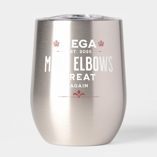 MEGA maken ellebogen weer geweldig waterfles (Voorkant)