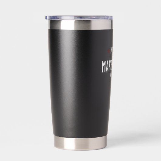 MEGA maken ellebogen weer geweldig waterfles Geïsoleerde Drinkbeker (Rechts)