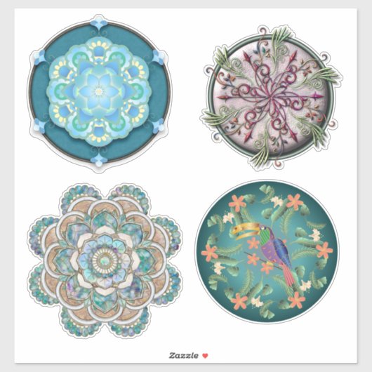 Mega Mandala Sticker (Vel)