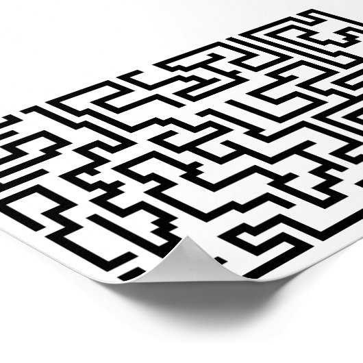 Mega Maze Poster (Hoek)