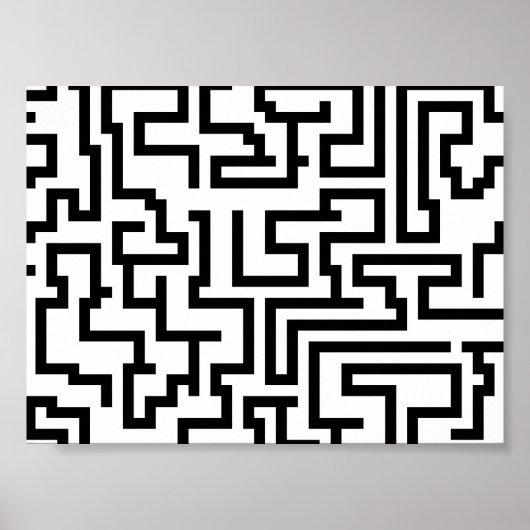 Mega Maze Poster (Voorkant)