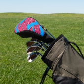 Mega Mendung Golf Head Hoesje Golfheadcover (Insitu)