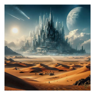 Mega Metropolis Perfect Poster