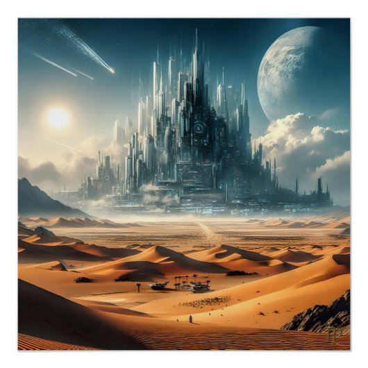 Mega Metropolis Perfect Poster (Voorkant)