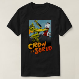 Mega Monster Showdown: KROW vs SERVO T-Shirt