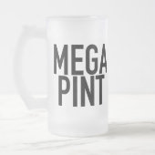 MEGA PINT Beer Wine Mok Glass Beer Vaderdag (Links)