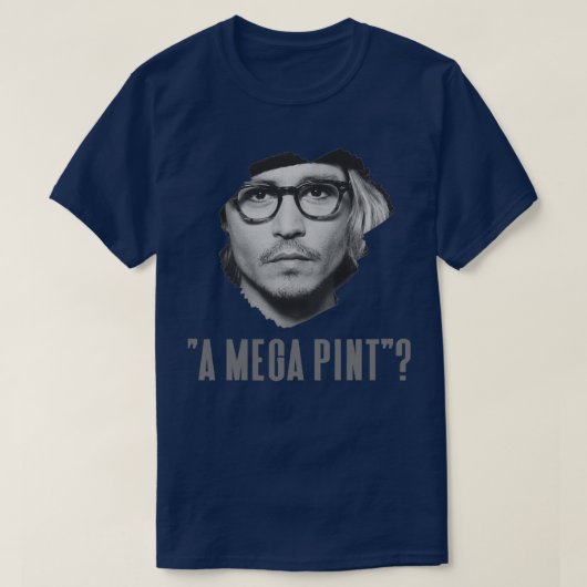 Mega pint Mega Pint Wijn T 2 T-shirt (Design voorkant)