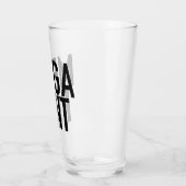 MEGA PINT-Mok Drink glazen koffiebier (Links)