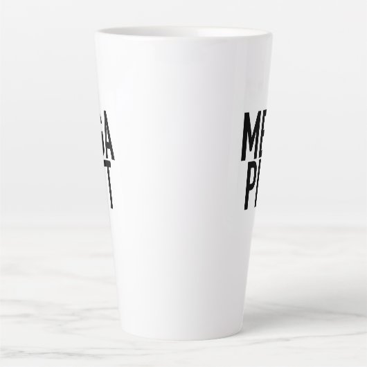 MEGA PINT-Mok Drink glazen koffiebier Latte Mok (Voorkant)