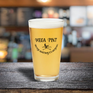 Mega Pint: Omdat het soms nodig is Glas