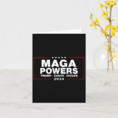 Mega Powers Trump Vance Hogan 1 Kaart (Gele Bloem)