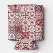 Mega prachtig Marokkaans patchwork patroon Blikjeskoeler (Achterkant)