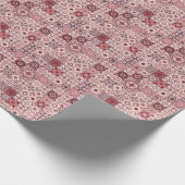 Mega prachtig Marokkaans patchwork patroon Cadeaupapier (Hoek)