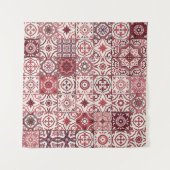 Mega prachtig Marokkaans patchwork patroon Wandkleed (Voorkant (horizontaal))