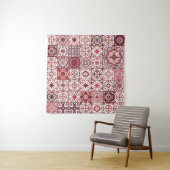 Mega prachtig Marokkaans patchwork patroon Wandkleed (In Situ (horizontaal))