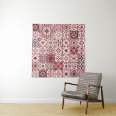 Mega prachtig Marokkaans patchwork patroon Wandkleed (In situ)