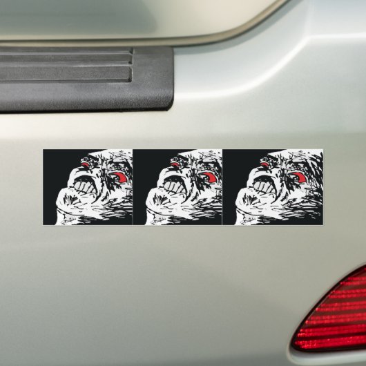 Mega Race Ception Bumpersticker (Op auto)