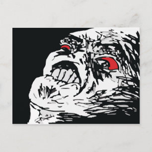 Mega Rage Briefkaart