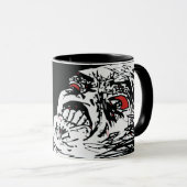 Mega Rage Face Coffe Mok (Voorkant rechts)
