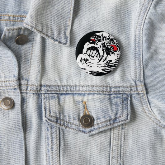 Mega Rage Ronde Button 5,7 Cm (In situ)