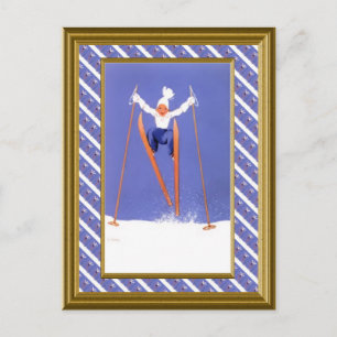 Mega Skis! Briefkaart