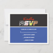 MEGA SPORTS Bar Bat Mitzvah Uitnodiging (Voorkant)