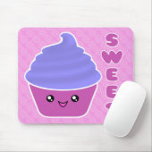 Mega Sweet Kawaii Cupcake Muismat (Met muis)