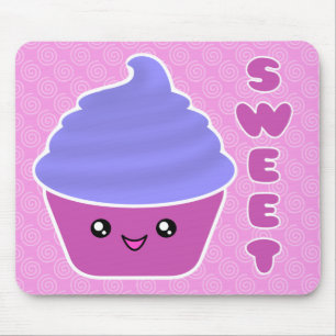 Mega Sweet Kawaii Cupcake Muismat