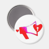 Mega telefoon hart magneet (Voorkant / Achterkant)