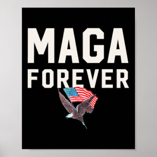 Mega Trump wint voor altijd gewonnen met Trump Ins Poster