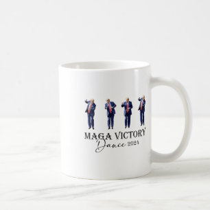 Mega Victory Dance Trump 2024 47ste President Koffiemok