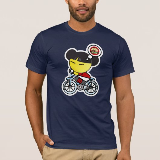 Mega Yummo Biking T-shirt (Voorkant)