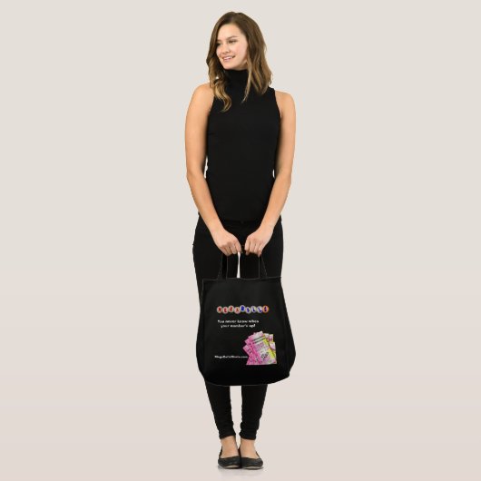 MegaBalls Canvas tas 1 (Voorkant (model))