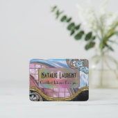 Megacoppa Pearl Professional 3,5 x 2,5 inch Visitekaartje (Staand voorkant)