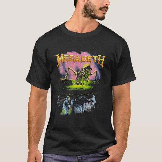 Megadeth â€"Verontreinigd T-shirt (Voorkant)