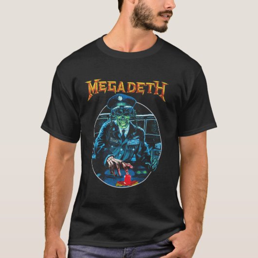 Megadeth - generaal Vic T-shirt (Voorkant)