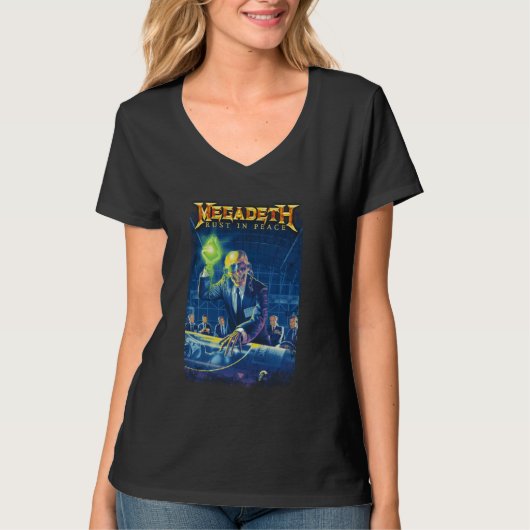 Megadeth - Rust in Vrede T-shirt (Voorkant)