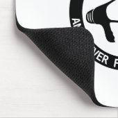 Megafone: Kalm houden en nooit vergeten Muismat (Hoek)