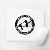 Megafone: Kalm houden en nooit vergeten Muismat (Met muis)