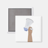 Megafone Magneet (Voorkant / Achterkant)