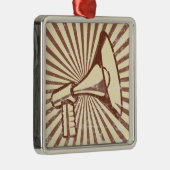 Megafone Metalen Ornament (Rechts)