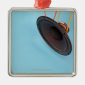 Megafone Metalen Ornament (Voorkant)