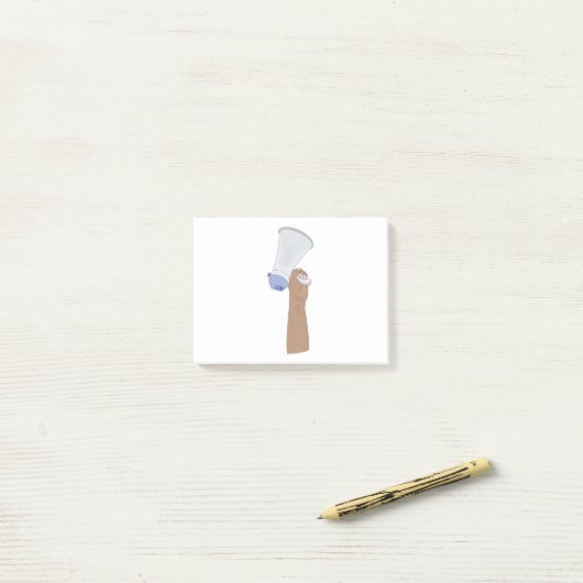 Megafone Post-it® Notes (Op bureau)