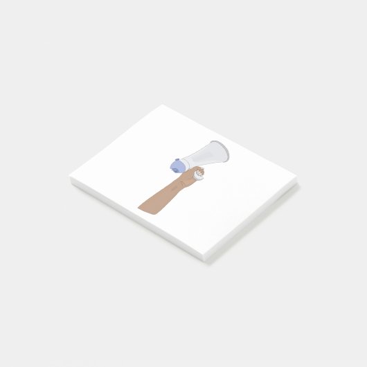 Megafone Post-it® Notes (Schuin)