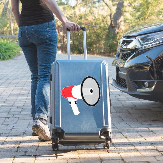 Megafone Sticker (Koffer Insitu)