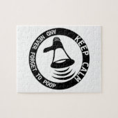 Megafoon: Blijf Kalmeer En Vergeet Nooit Legpuzzel (Horizontaal)