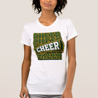 Megafoon Cheer Grappig Sport Cheerleader T-shirt