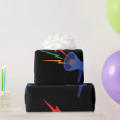 Megafoon geluidsgolven inpakpapier